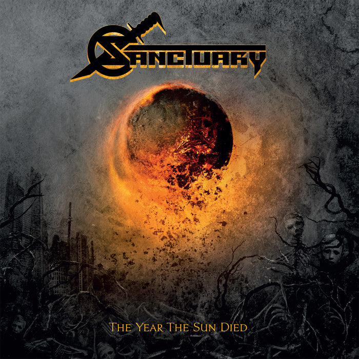 Sanctuary - The Year the Sun Died +1 (Deluxe CD w/Card/O-ring) Warrel Dane of Nevermore