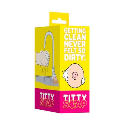 Săpun în formă de sân S-LINE Titty Soap, perfect ca un cadou sexy și amuzant, culoarea pielii