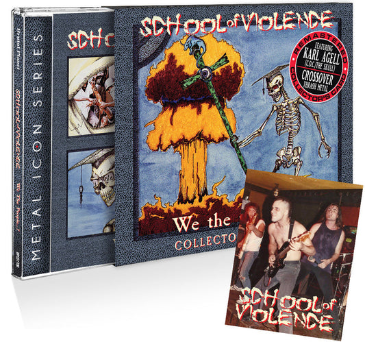 School of Violence - We the People...? (Deluxe CD, 2025, Brutal Planet) 1988 Crossover Thrash!