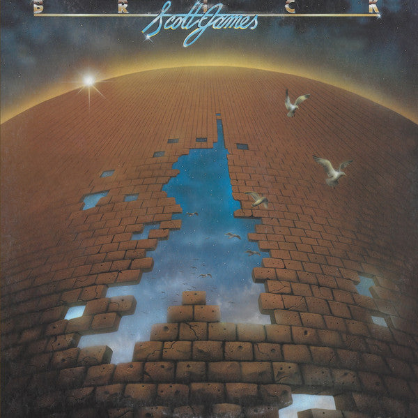 SCOTT JAMES - BRICK (*Pre-Owned 1986, Free Rain) Rare AOR Rock Christian