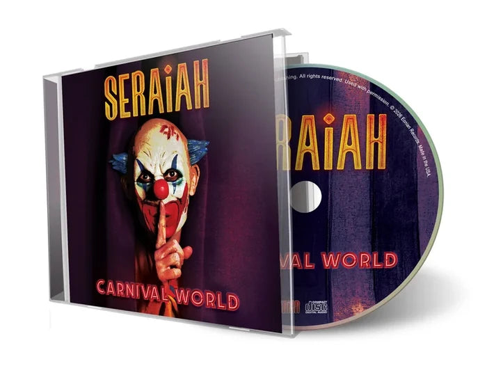 Seraiah - Carnival World +6 (*CD, 2026, Eonian Records) Remastered w bonus