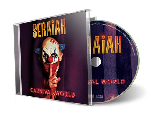 Seraiah - Carnival World +6 (*CD, 2026, Eonian Records) Remastered w bonus