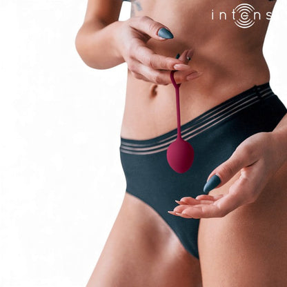 Set 3 bile kegel INTENSE Charli, pentru tonifierea mușchilor pelvieni, 3 dimensiuni, rezistente la apă, mov