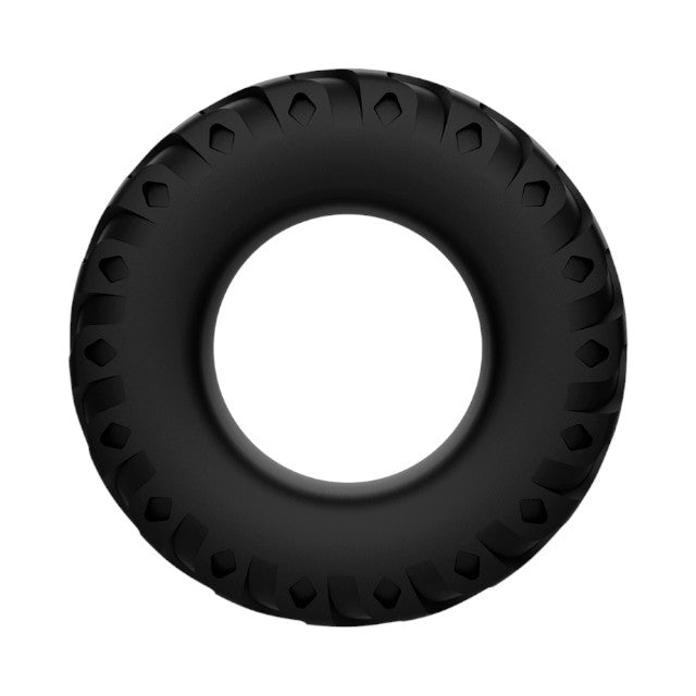 Set 4 inele pentru penis ADDICTED TOYS Cock Ring Set, din silicon flexibil, diametre progresive 2.1 - 2.8 cm, negru