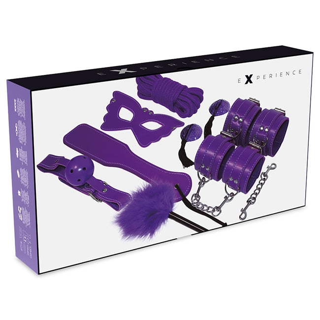Set accesorii BDSM EXPERIENCE, 8 piese, Mov