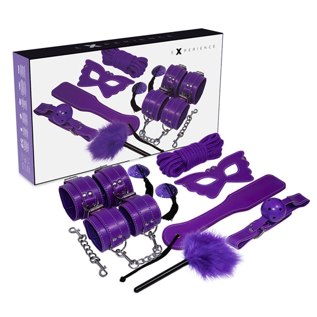 Set accesorii BDSM EXPERIENCE, 8 piese, Mov