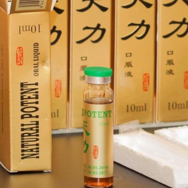 Set fiole NATURAL POTENT, soluție orală pentru susținerea potenței și a erecțiilor puternice, 6 fiole