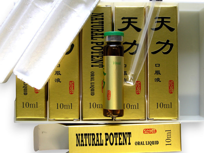 Set fiole NATURAL POTENT, soluție orală pentru susținerea potenței și a erecțiilor puternice, 6 fiole