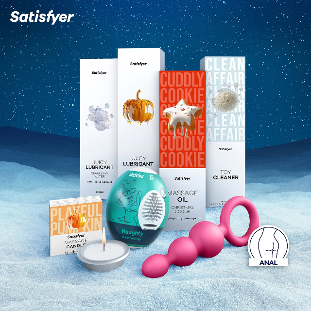 Set jucării erotice Satisfyer, lenjerie intimă, jucării erotice, articole de bondage, cosmetice, 24 surprize exclusive
