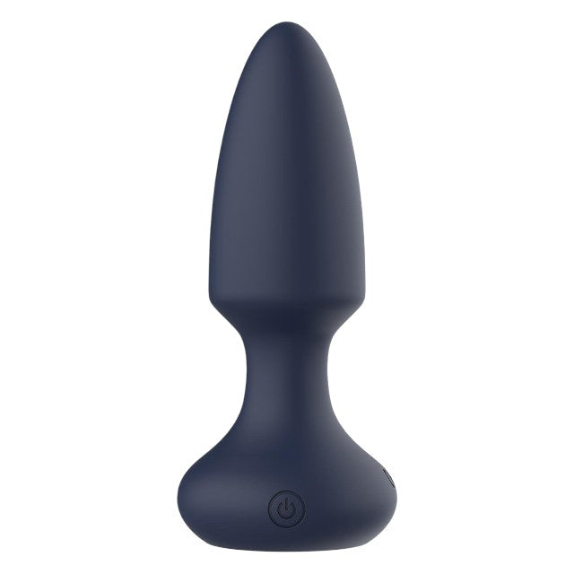 Set plug anal vibrator DREAMTOYS Startroopers Mars, 3 dopuri cu 10 funcții de vibrație, 13.5 cm – 16.5 cm, albastru