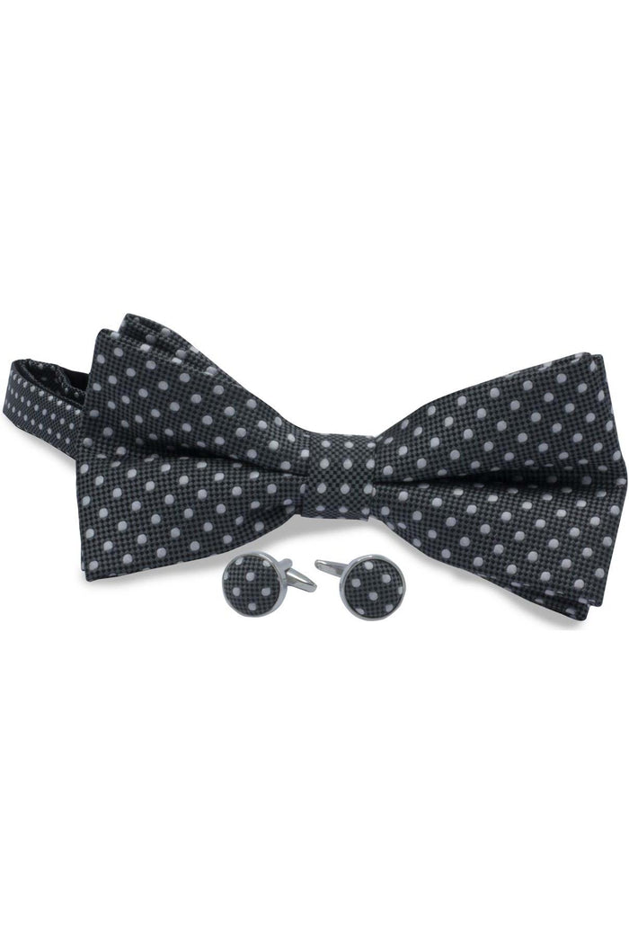 Set strik manchet grijs