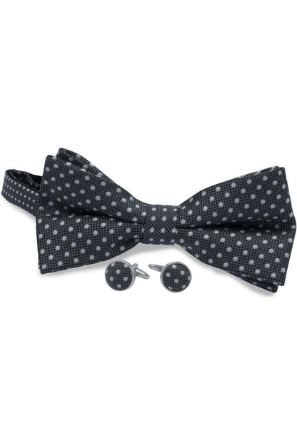 Set strik manchet grijs
