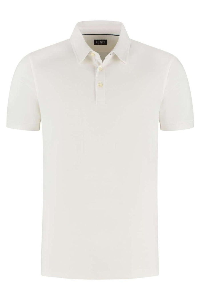 Shirt-polo wit