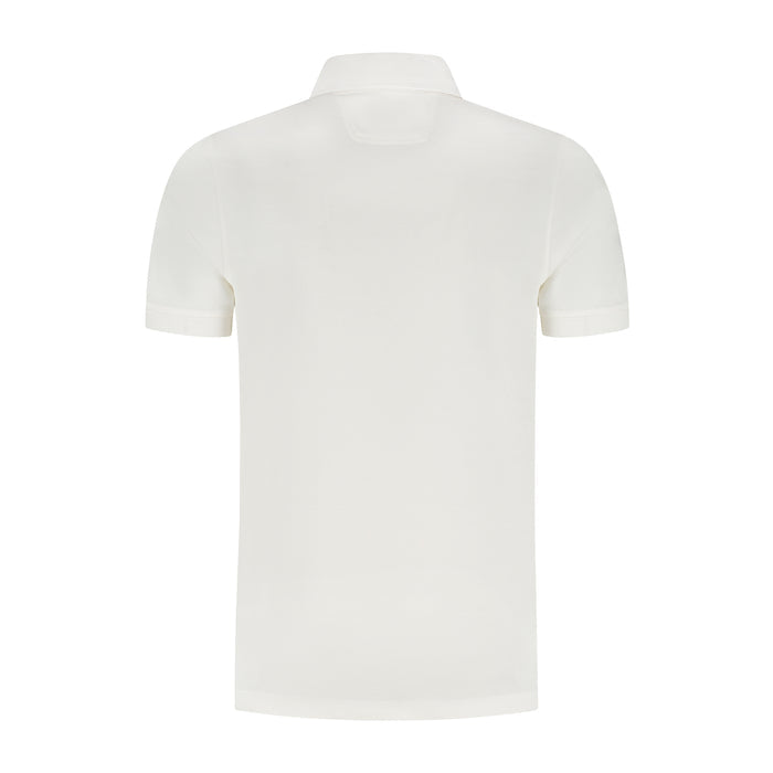 Shirt-polo wit