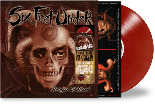 Six Feet Under - Bringer of Blood (Blood Red Vinyl, 2026, Brutal Planet)