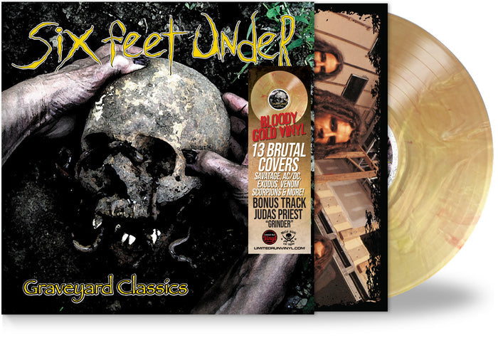 Six Feet Under - Graveyard Classics (Bloody-Gold Vinyl, 2026, Brutal Planet)