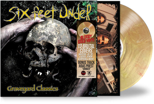 Six Feet Under - Graveyard Classics (Bloody-Gold Vinyl, 2026, Brutal Planet)