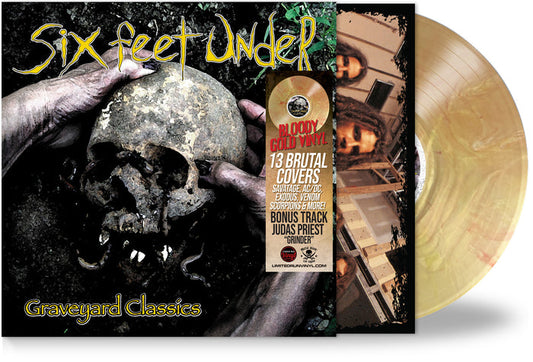 Six Feet Under - Graveyard Classics (Bloody-Gold Vinyl, 2026, Brutal Planet)