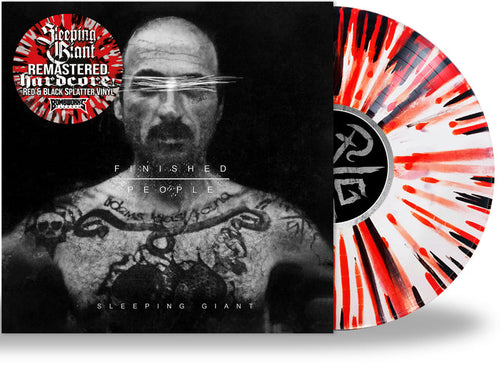 SLEEPING GIANT - FINISHED PEOPLE (SPLATTER VINYL, 2022) **Bumped & Bruised