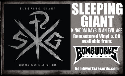 SLEEPING GIANT - KINGDOM DAYS IN AN EVIL AGE (*NEW-CD, 2022, Bombworks Records) Blood-Thirsty Metalcore
