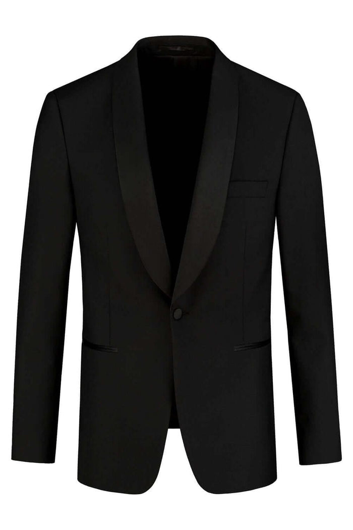 Smoking compleet: zwarte smoking jasje voor de moderne gentleman, perfect voor formele evenementen.