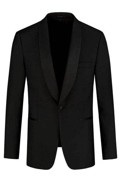 Smoking compleet: zwarte smoking jasje voor de moderne gentleman, perfect voor formele evenementen.