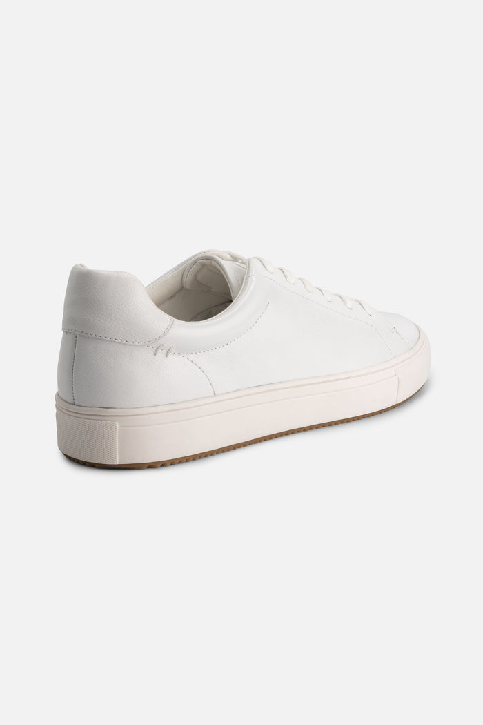 Sneaker leer glad wit
