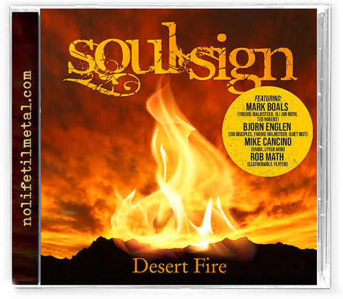 Soul Sign - Desert Fire (CD, 2025, NoLifeTilMetal) FFO: Yngwie, Dio, Dokken