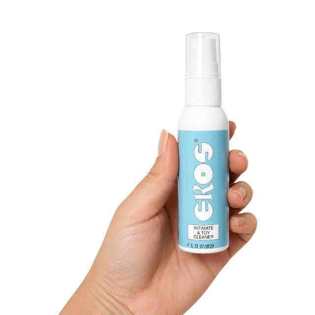 Spray EROS - Intimate & Toy Cleaner, pentru curățarea și igienizarea jucăriilor sexuale, 50 ml