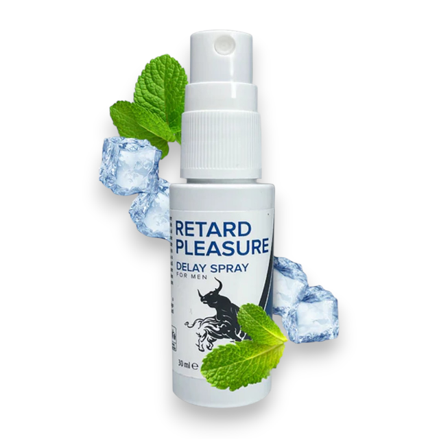 Spray KAMASU Retard Pleasure, pentru întârzierea ejaculării, formulă pe bază de plante, cu mentol, 30 ml