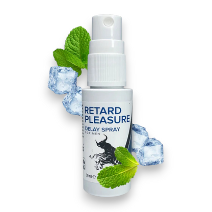Spray KAMASU Retard Pleasure, pentru întârzierea ejaculării, formulă pe bază de plante, cu mentol, 30 ml