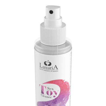 Spray LUXURIA Sex Toy Cleaner, pentru curățarea și igienizarea jucăriilor sexuale, efect rapid, fără alcool, 100 ml