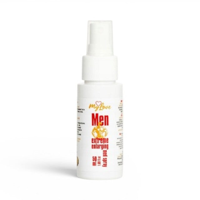 Spray MYLOVE Men Extreme Enlarging Med Spray, pentru mărirea penisului, senzații intensificate și lubrifiere, 50 ml