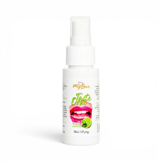 Spray MYLOVE Taste Oral Spray Mojito, pentru sex oral, textură non-lipicioasă, aromă de cocktail mojito, 50 ml