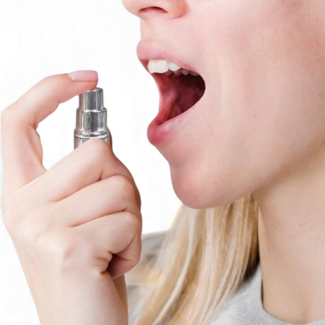 Spray pentru sex oral adânc SECRET PLAY Refreshing Mint, fără gluten și lactoză, fără zahăr, aromă de mentă, 11 ml