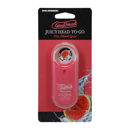 Spray pentru sex oral GOODHEAD Juicy Head Watermelon - Dry Mouth, stimulează salivarea, aromă de pepene, 9 ml