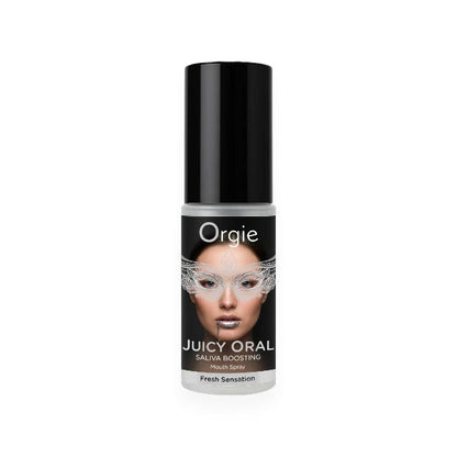 Spray pentru sex oral ORGIE Juicy Oral, stimulează producția de salivă, aromă de mentă, 15 ml