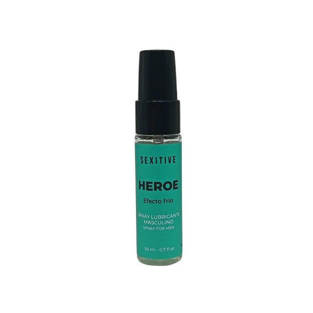 Spray SEXITIVE Heroe Pro-long Extra Time, pentru întârzierea ejaculării, cu efect de răcire, cu L-Arginină, 20 ml
