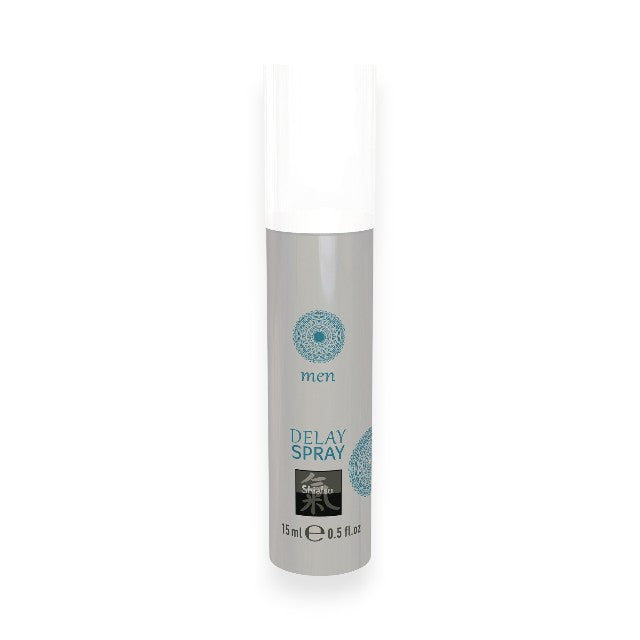 Spray SHIATSU Delay Spray, susține întârzierea ejaculării, reduce sensibilitatea, 15 ml