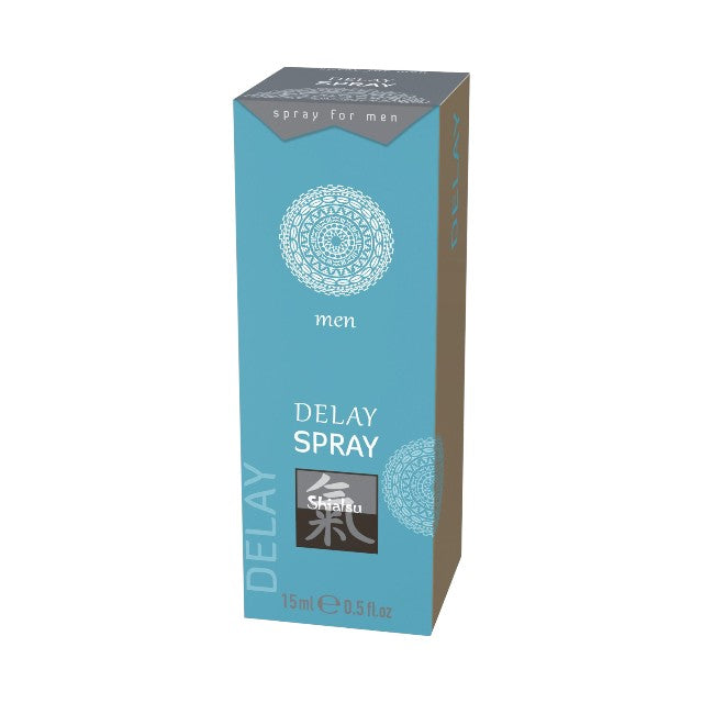Spray SHIATSU Delay Spray, susține întârzierea ejaculării, reduce sensibilitatea, 15 ml