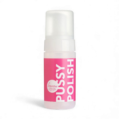 Spumă de curățare intimă LOOVARA Pussy Polish, cu aloe vera și pantenol, pentru femei, 100 ml