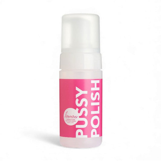 Spumă de curățare intimă LOOVARA Pussy Polish, cu aloe vera și pantenol, pentru femei, 100 ml
