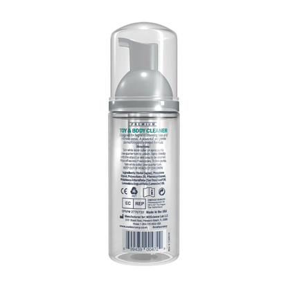 Spumă de igienizare SWISS NAVY Toy and Body Cleaner, pentru corp și jucării erotice, cu miros de lavandă, 47 ml