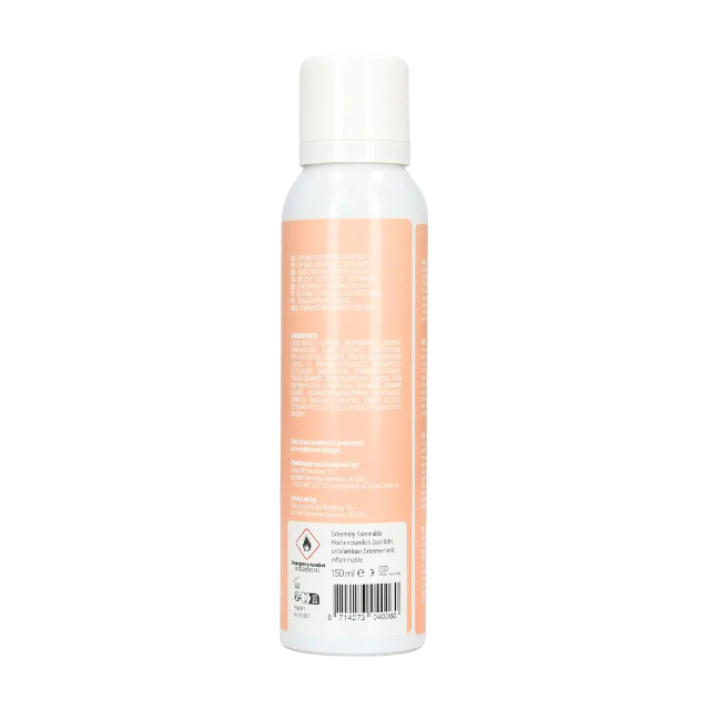 Spumă pentru masaj PHARMQUESTS Crackling Body Foam, efect efervescent, aromă de iasomie, cu ulei de ricin, 150 ml