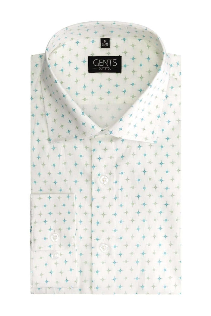 Ster blauw groen