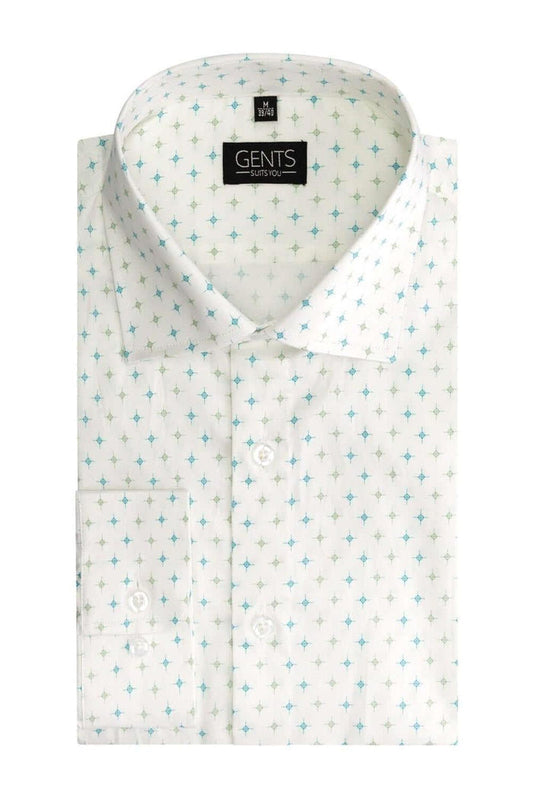 Ster blauw groen