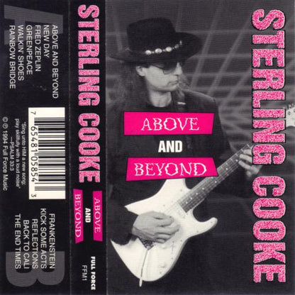 STERLING COOKE - ABOVE & BEYOND 1994 Xian Blues Rock Texas Shred DEMO TAPE