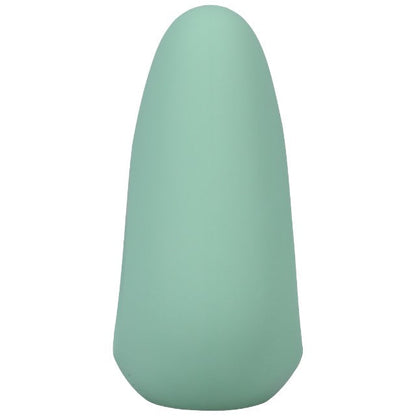 Stimulator clitoris DOC JOHNSON Ritual Chi, din silicon moale, 10 funcții de vibrație, rezistent la apă, verde turcoaz