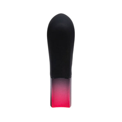 Stimulator clitoris HOT OCTOPUSS Amo - Bite the bullet, din silicon premium, 5 funcții de vibrație, rezistent la apă, negru