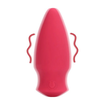 Stimulator clitoris LOVELINE Cone Shaped Bullet Vibrator, 12 funcții de vibrație, rezistent la apă, lungime 7.7 cm, roz